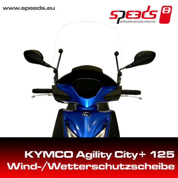 Windschutzscheibe Agility 16+ 50/125